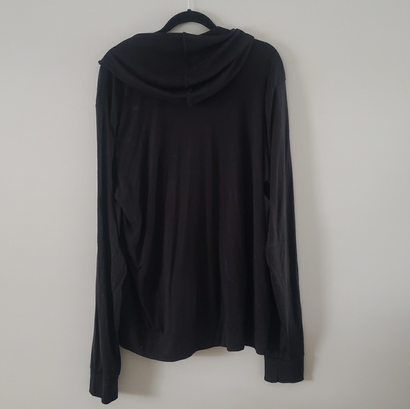 Women's Black I'm Fine Zip Up Hoodie - Picture 3 of 4